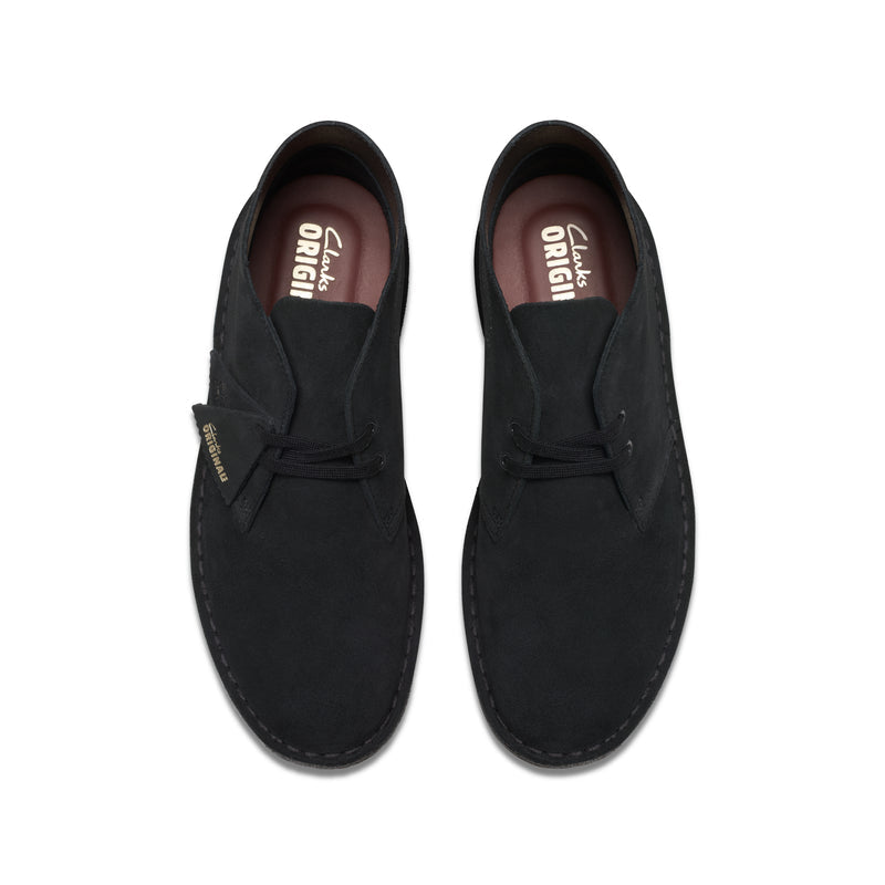 Clarks Desert Boot Black Sde - Men's