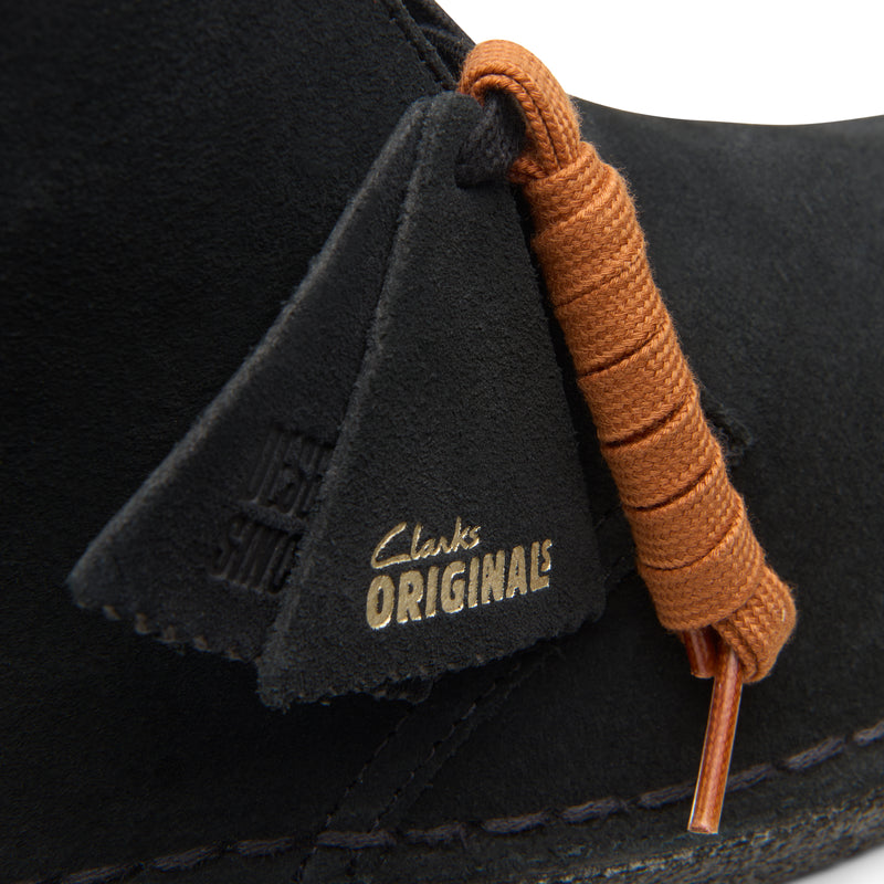 Clarks Desert Boot Black Sde - Men's
