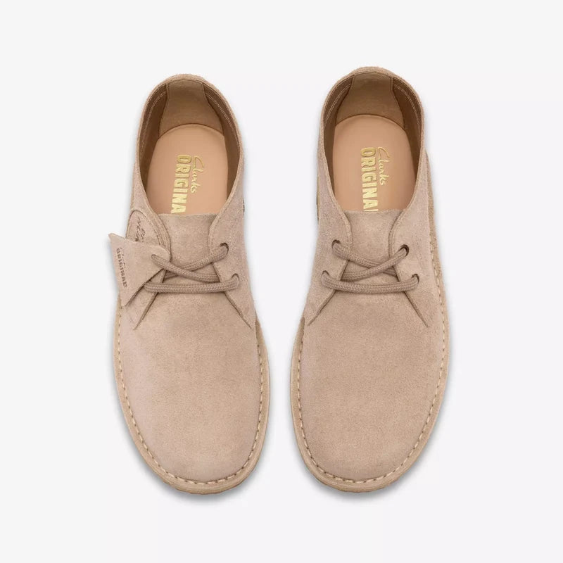 Clarks Desert Hunter Mens Shoes Color: Sand Suede Style: 26185680
