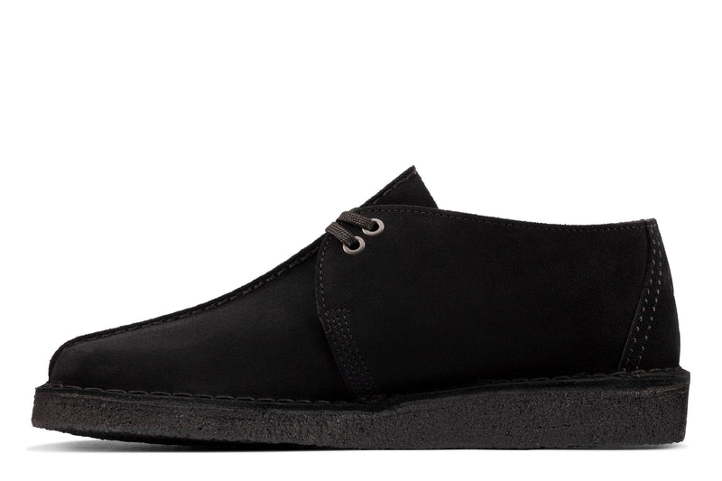 Clarks FOOTWEAR Clarks Desert Trek Black Sde - Men's