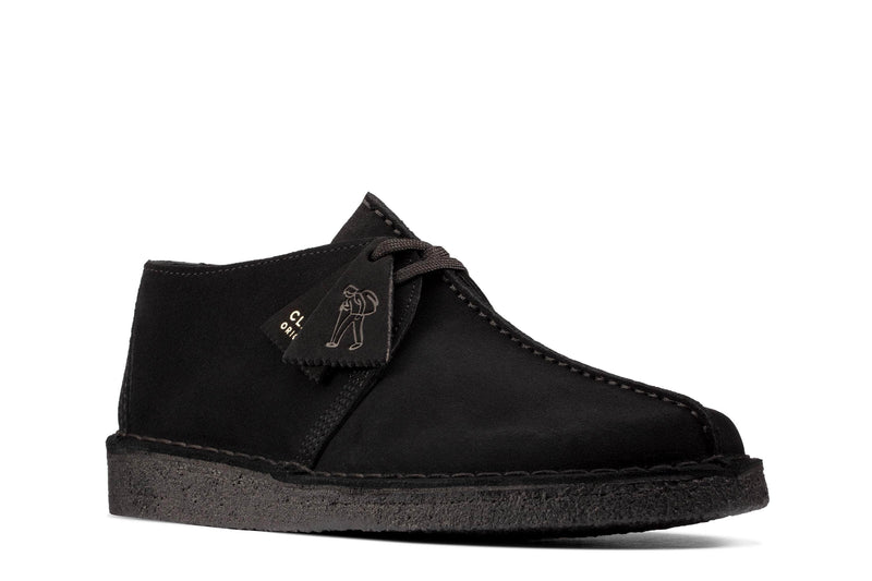 Clarks FOOTWEAR Clarks Desert Trek Black Sde - Men's