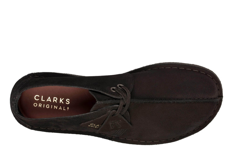 Clarks FOOTWEAR Clarks Desert Trek Black Sde - Men's
