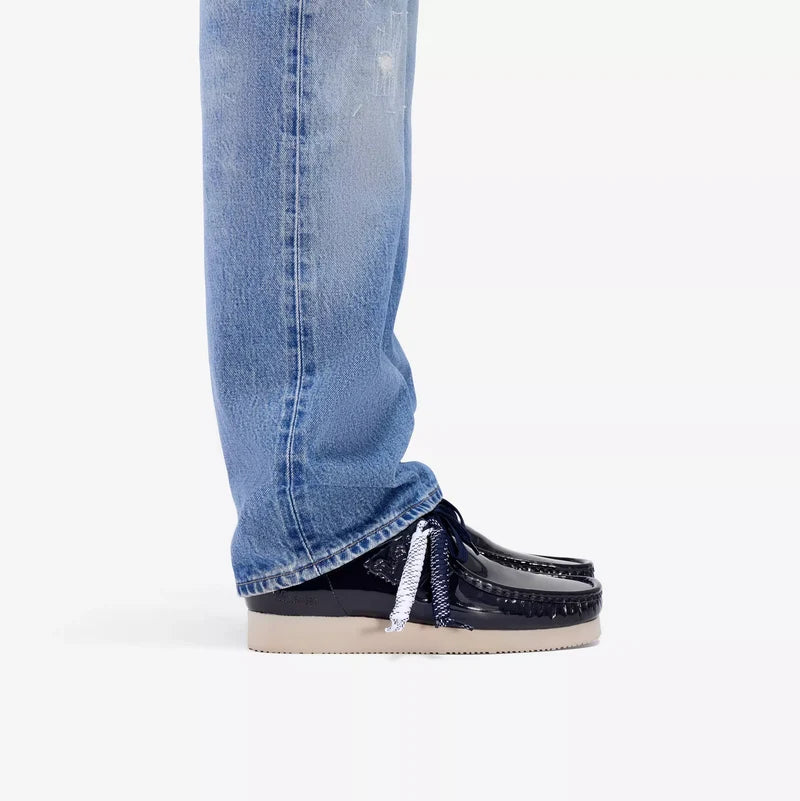 Clarks Wallabee 2604 Navy Patent Style: 26186520