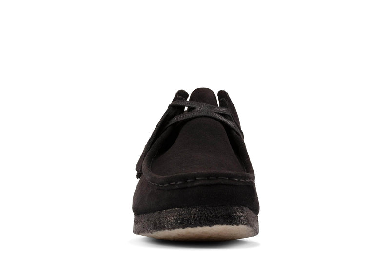 Clarks FOOTWEAR Clarks Wallabee Black Sde - Men's