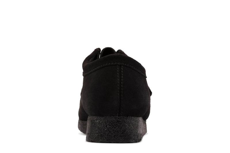 Clarks FOOTWEAR Clarks Wallabee Black Sde - Men's