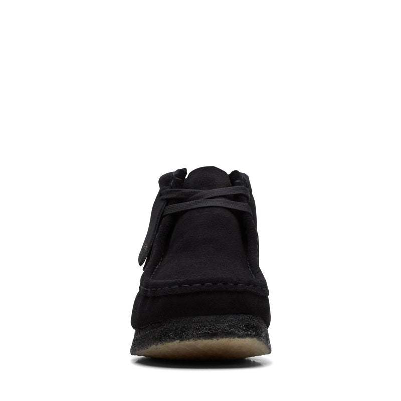 Clarks FOOTWEAR Clarks Wallabee Boot Black Sde - Men's