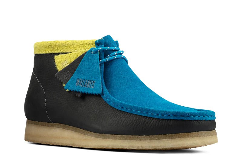 Clarks FOOTWEAR Clarks Wallabee Boot Ink Combi - Men's