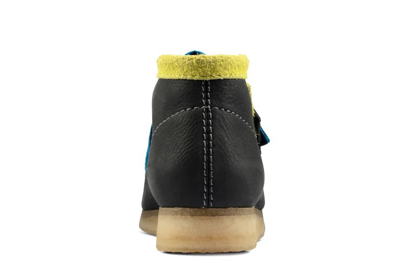 Clarks FOOTWEAR Clarks Wallabee Boot Ink Combi - Men's