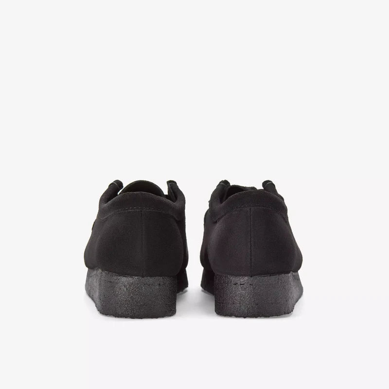 Clarks Wallabee Mens Shoes Color: Black Suede Style: 26155519