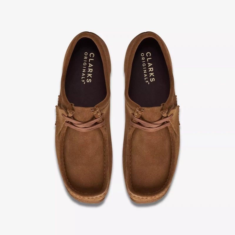 Clarks Wallabee Mens Shoes Color: Cola Style: 26155518