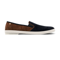 Classic Daim Match Marine Marron