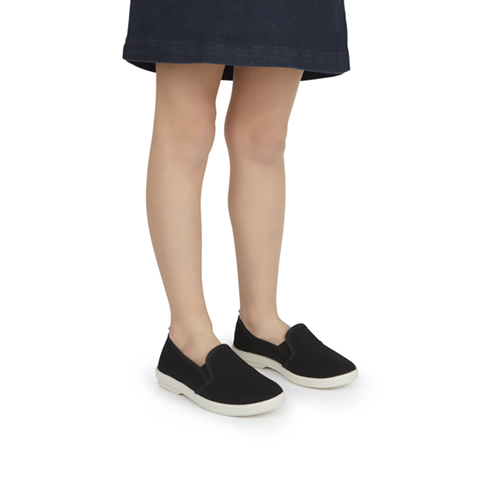 Classic 10° Noir Kid, Mocassin, Rivieras European Union, homme, femme, été, chaussures, chaussures, riviera, espadrille, espadrilles, leisure, shoes, summer, man, women, loafers, loafer