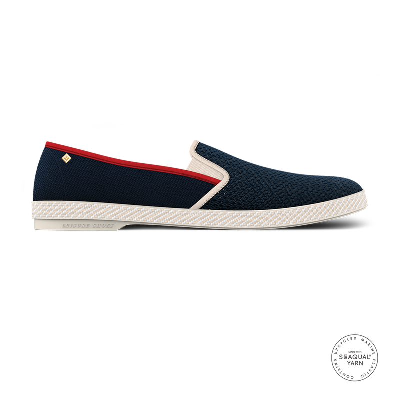 Classic Match Marine Biais Rouge