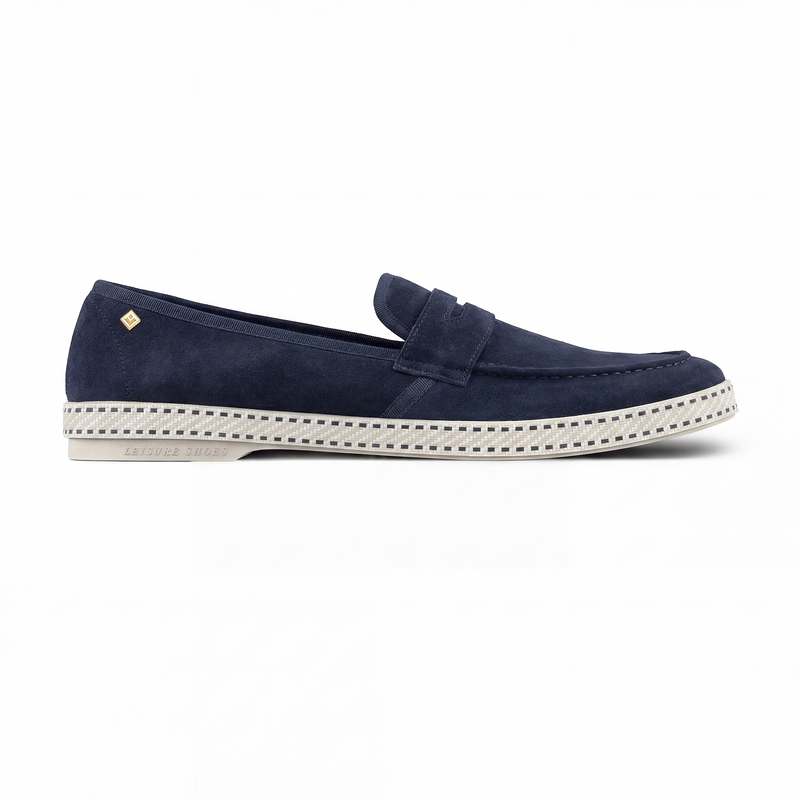 Classic Mocassin Marine