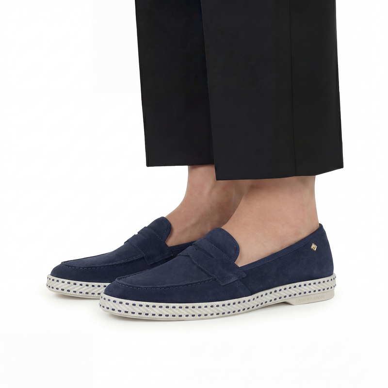 Classic Mocassin Marine