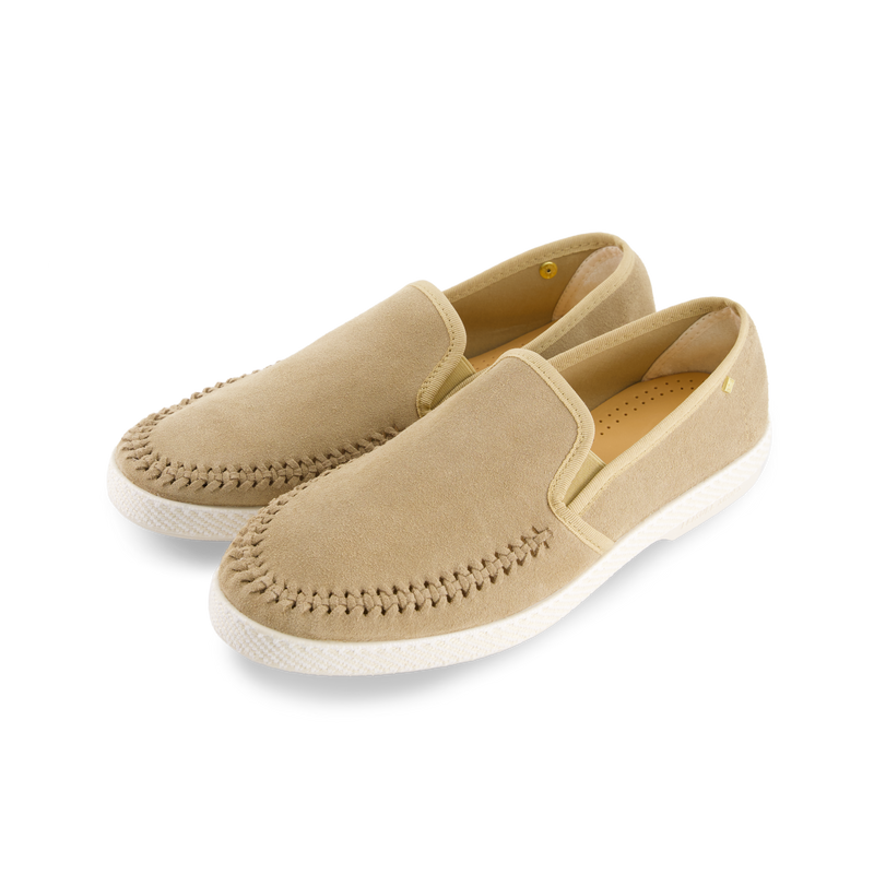 Classic Suede Tressé Ecru