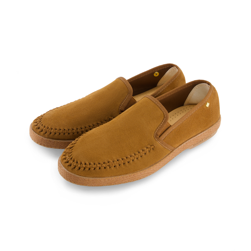 Classic Suede Tressé Marron