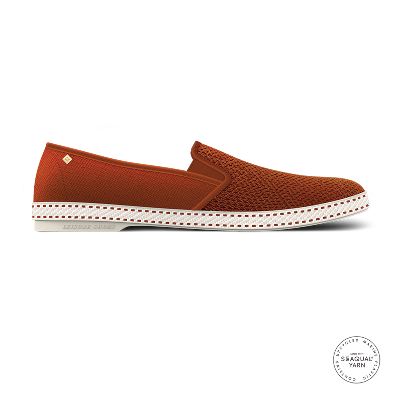 Classic Toile & Filet Terracotta