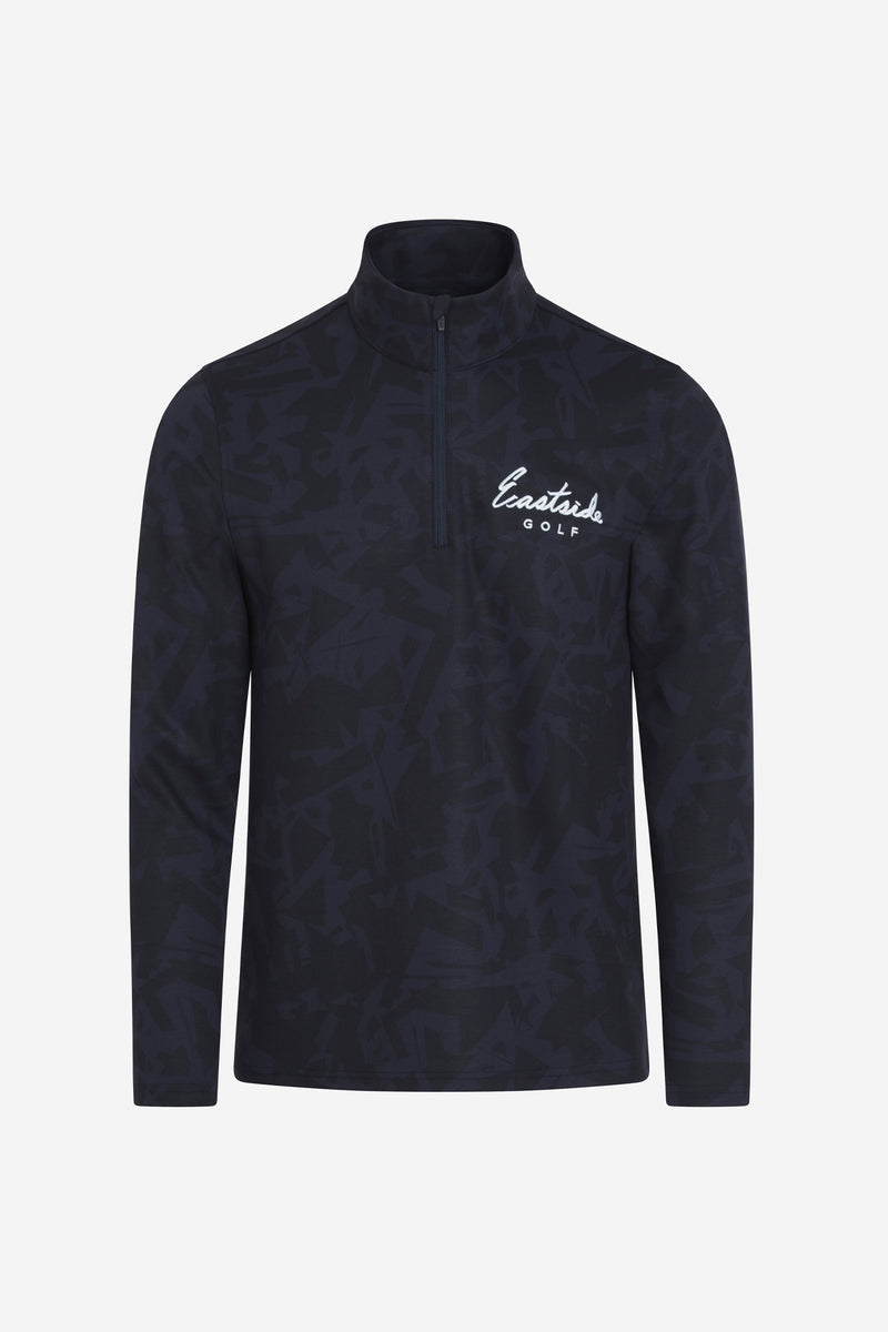 Club 1/4 Zip - Shatter Print
