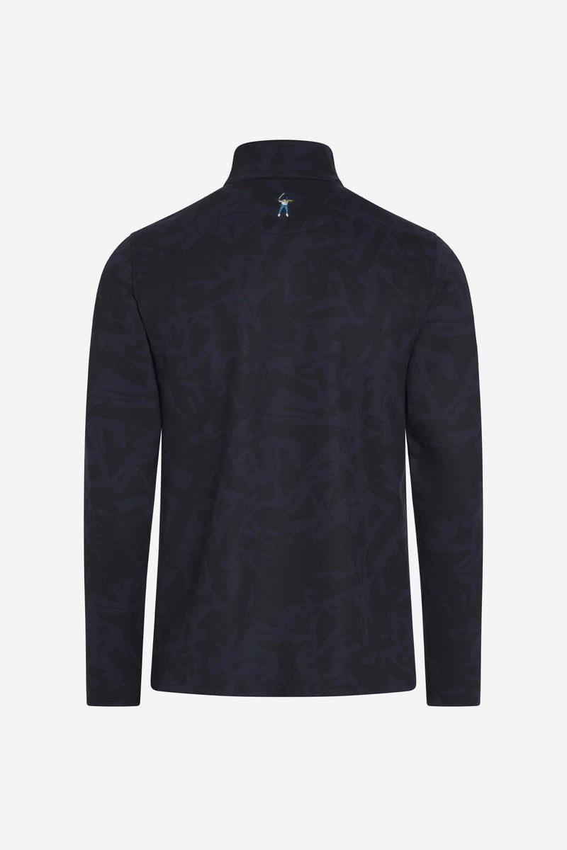 Club 1/4 Zip - Shatter Print