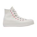 Converse Chuck Taylor All Star Lift Hi White Red (Women's)