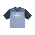 Corteiz Alcatraz Heavyweight Varsity Jersey Blue