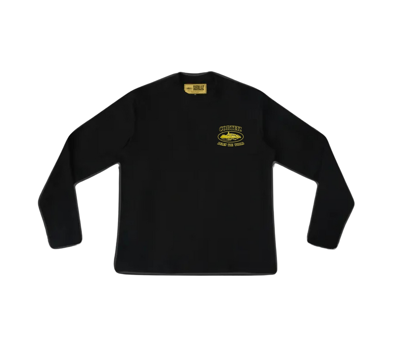 Corteiz Alcatraz Insignia Therma Black/Yellow