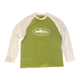 Corteiz Alcatraz Moss L/S Green/White