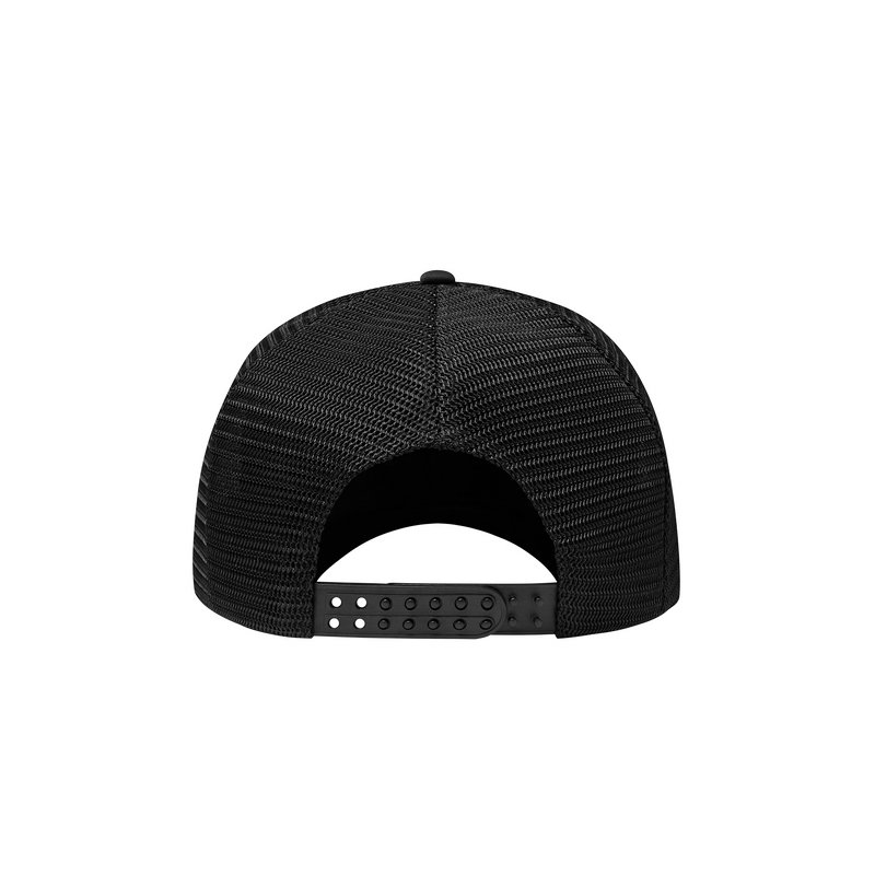 Corteiz Alcatraz Premium Trucker Triple Black