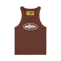 Corteiz Alcatraz Tank Top 'Brown' - Side Kicks