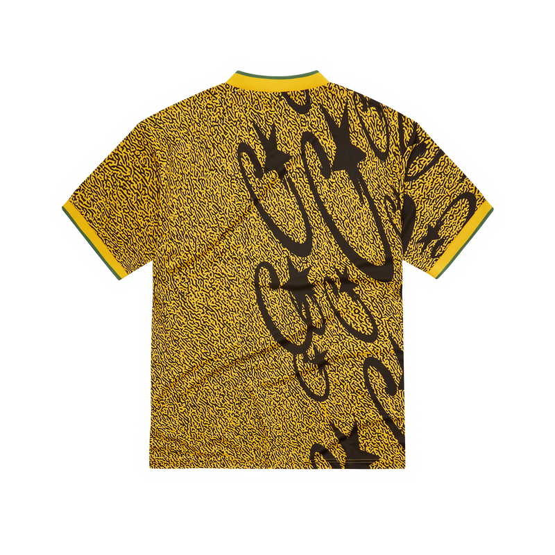 Corteiz Carni Stellations Football Jersey Yellow