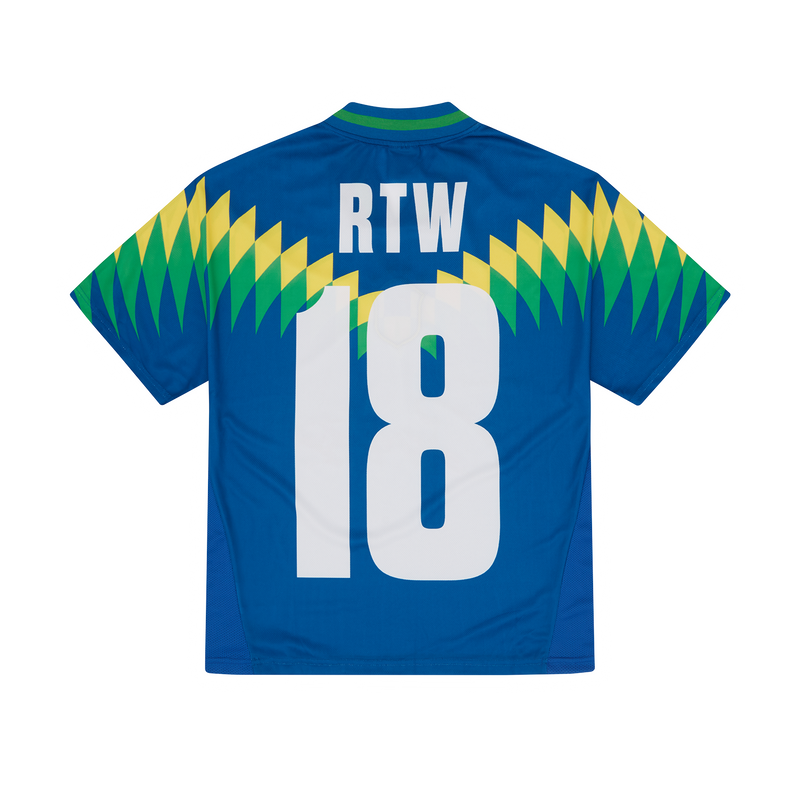 Corteiz Club America Jersey Brasil Blue