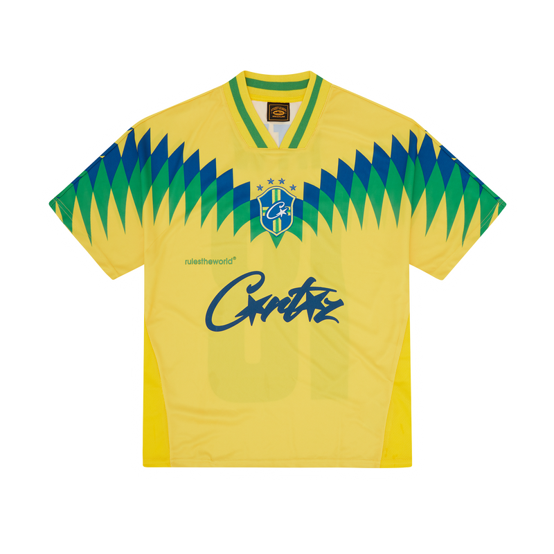 Corteiz Club America Jersey Brasil Yellow