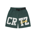 Corteiz CRTZ Nylon Shorts Green