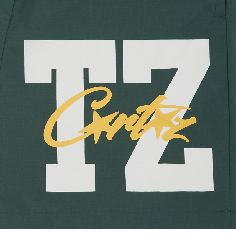 Corteiz CRTZ Nylon Shorts Green