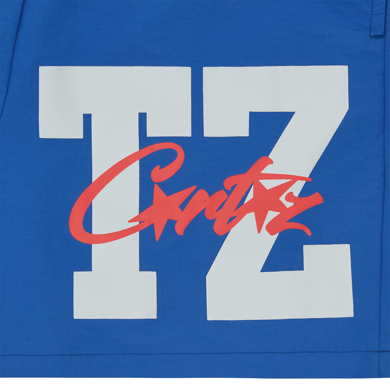 Corteiz Crtz Nylon Shorts Royal Blue