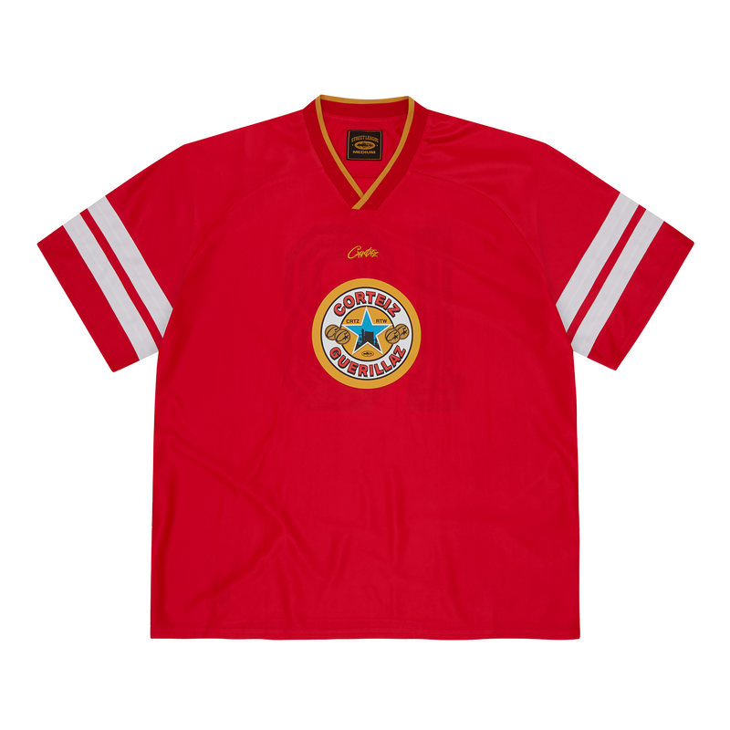 Corteiz Da Magpies Jersey Red
