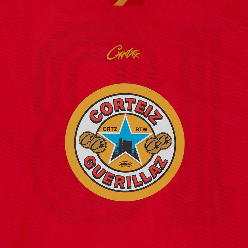 Corteiz Da Magpies Jersey Red