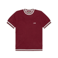 Corteiz Deala Knit Tee Burgundy