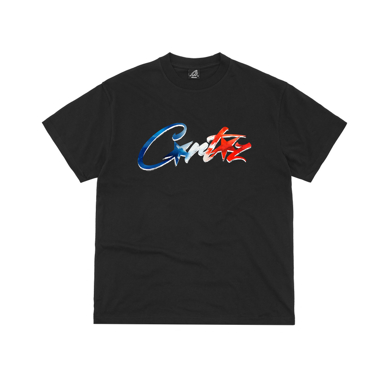 Corteiz Francais Allstarz Tee Black