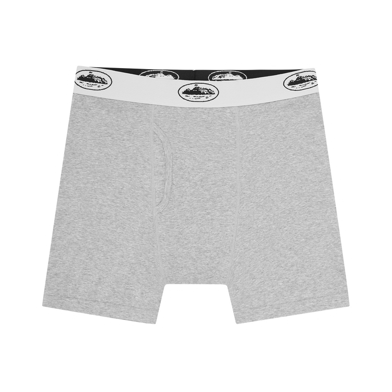 Corteiz Grey Alcatraz Boxers 3 Pack
