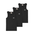 Corteiz Hmp Essentials Tank Top 3Pk Black