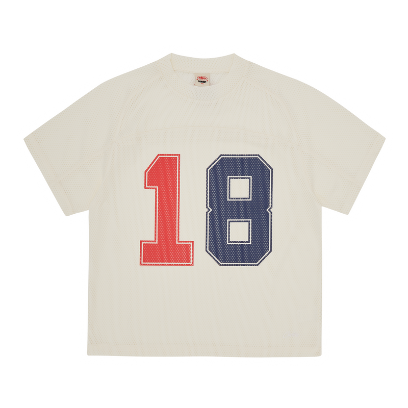 Corteiz Hmp Mesh Panel Jersey Cream