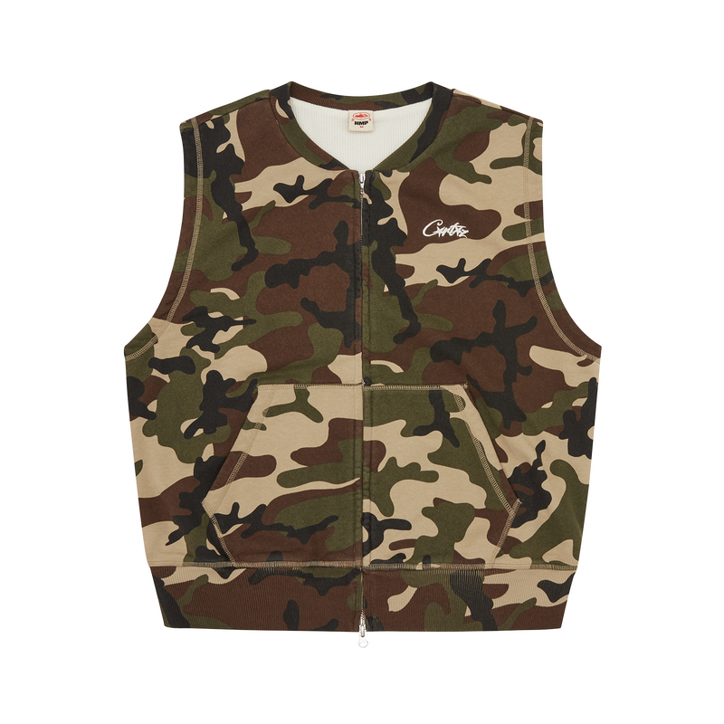 Corteiz Hmp Thermal Vest Camo