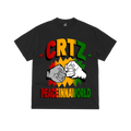 Corteiz Peaceinnaworld Tee Black