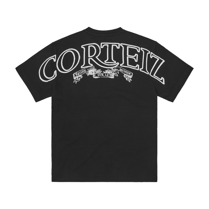 Corteiz Royale Heavyweight Tee Black