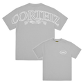 Corteiz Royale Heavyweight Tee Grey
