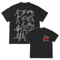 Corteiz Track And Field Tee Black