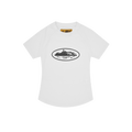 Corteiz Womens Alcatraz Baby Top White/Black