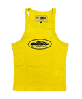 Corteiz Womens Alcatraz Tank Top Yellow/Black